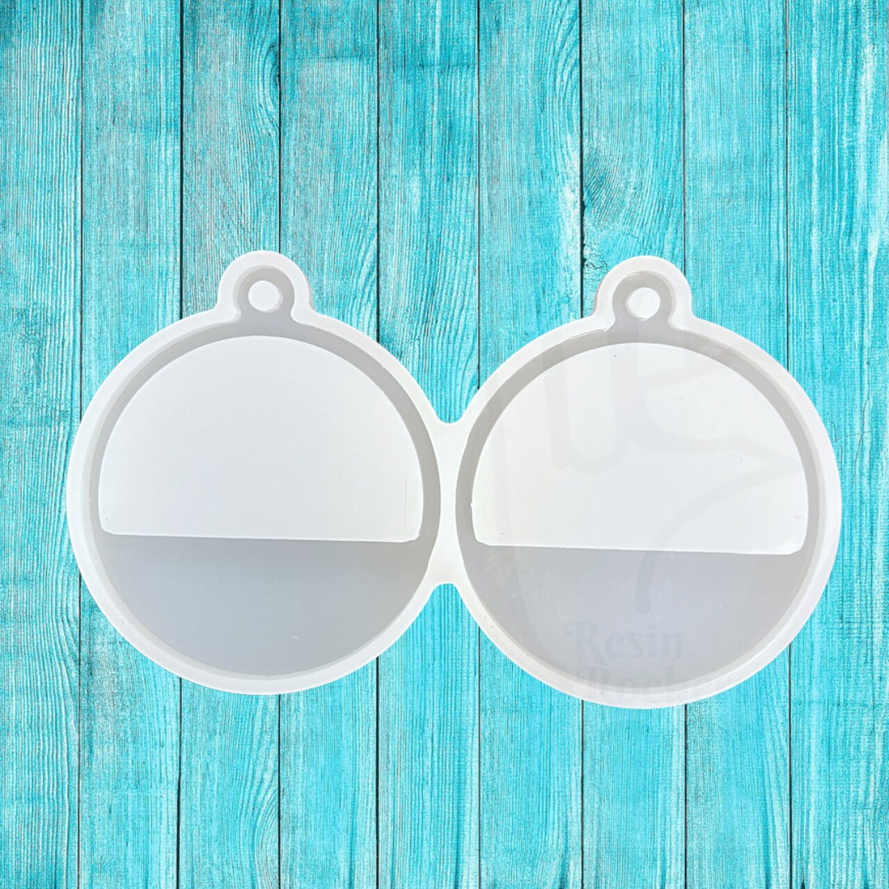 Modern Half Circle Lightweight Dangle Earring Mold for UV and Epoxy Resin Art